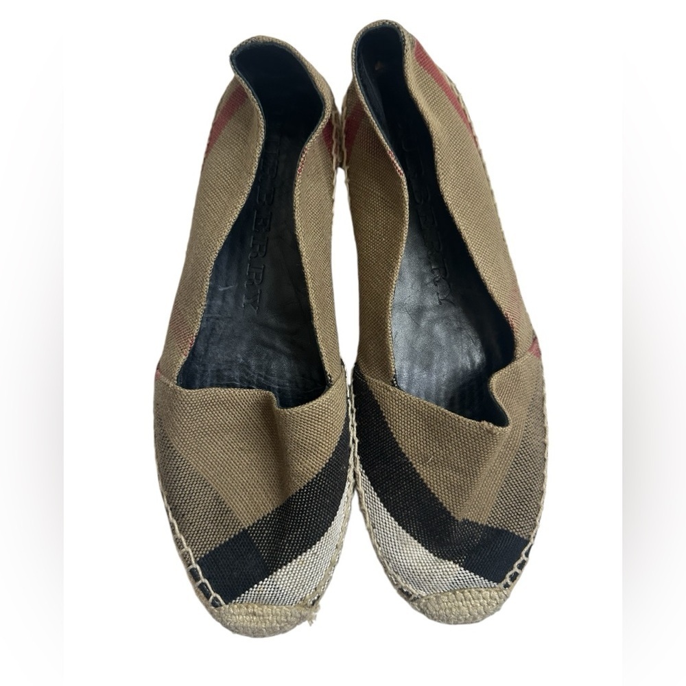 Burberry Hodgeson Espadrilles Nova Check size 39